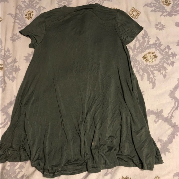 Army green dress - Picture 2 of 2